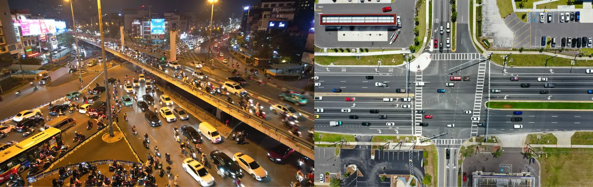 Comparing Hanoi and US traffic