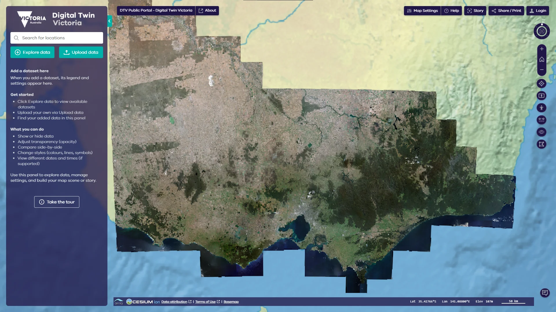 victoria digital twin
