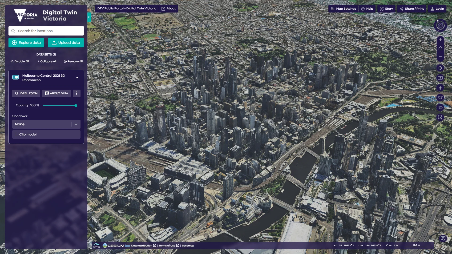 victoria digital twin